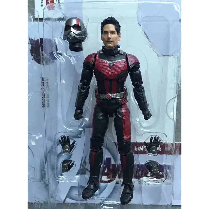 Мстители 4 Endgame SHFiguarts человек-муравей Бесконечность войны Antman фигурка модель игрушки для детей