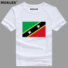 SAINT KITTS AND NEVIS t shirt diy free custom made name number kna T Shirt nation