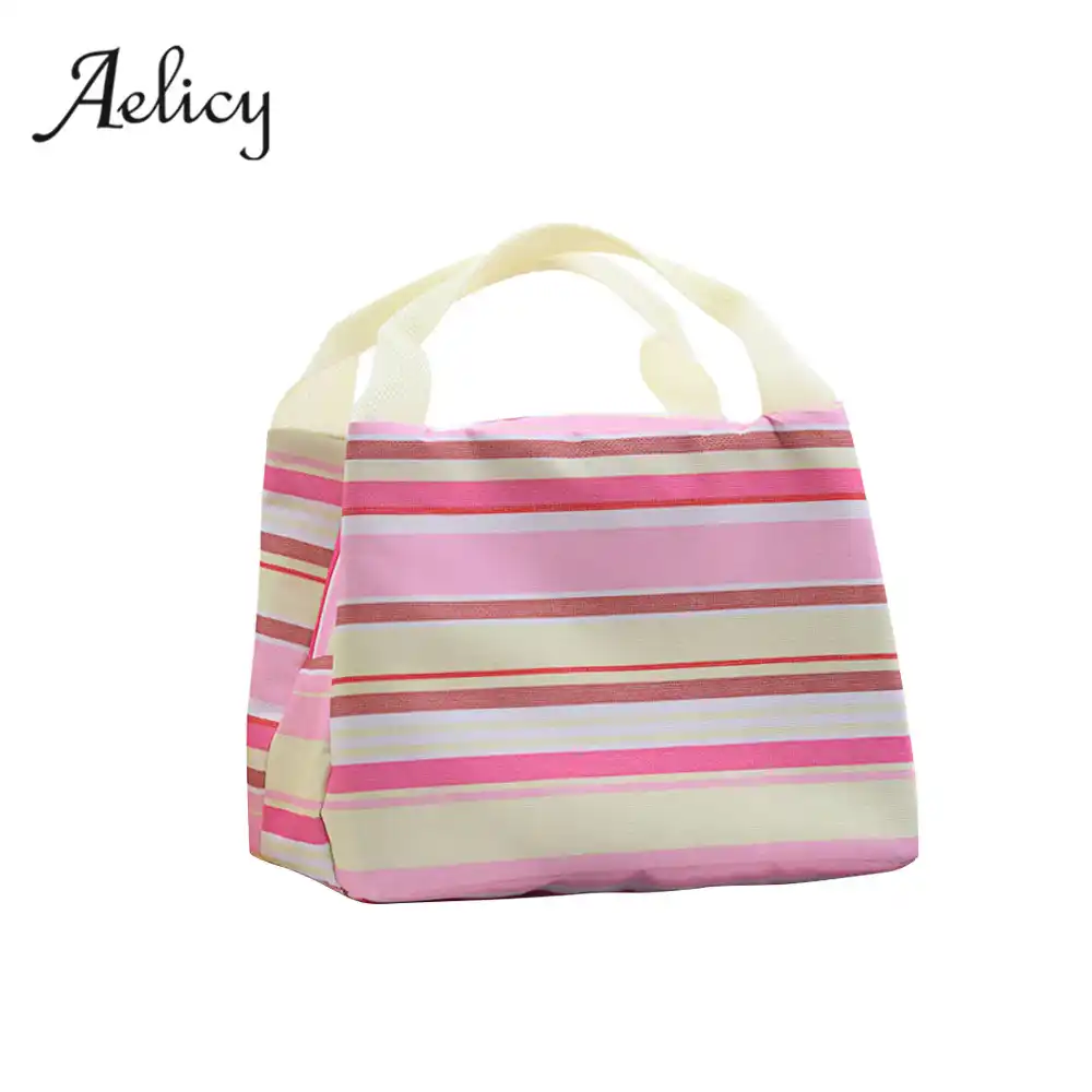 mens canvas lunch bag