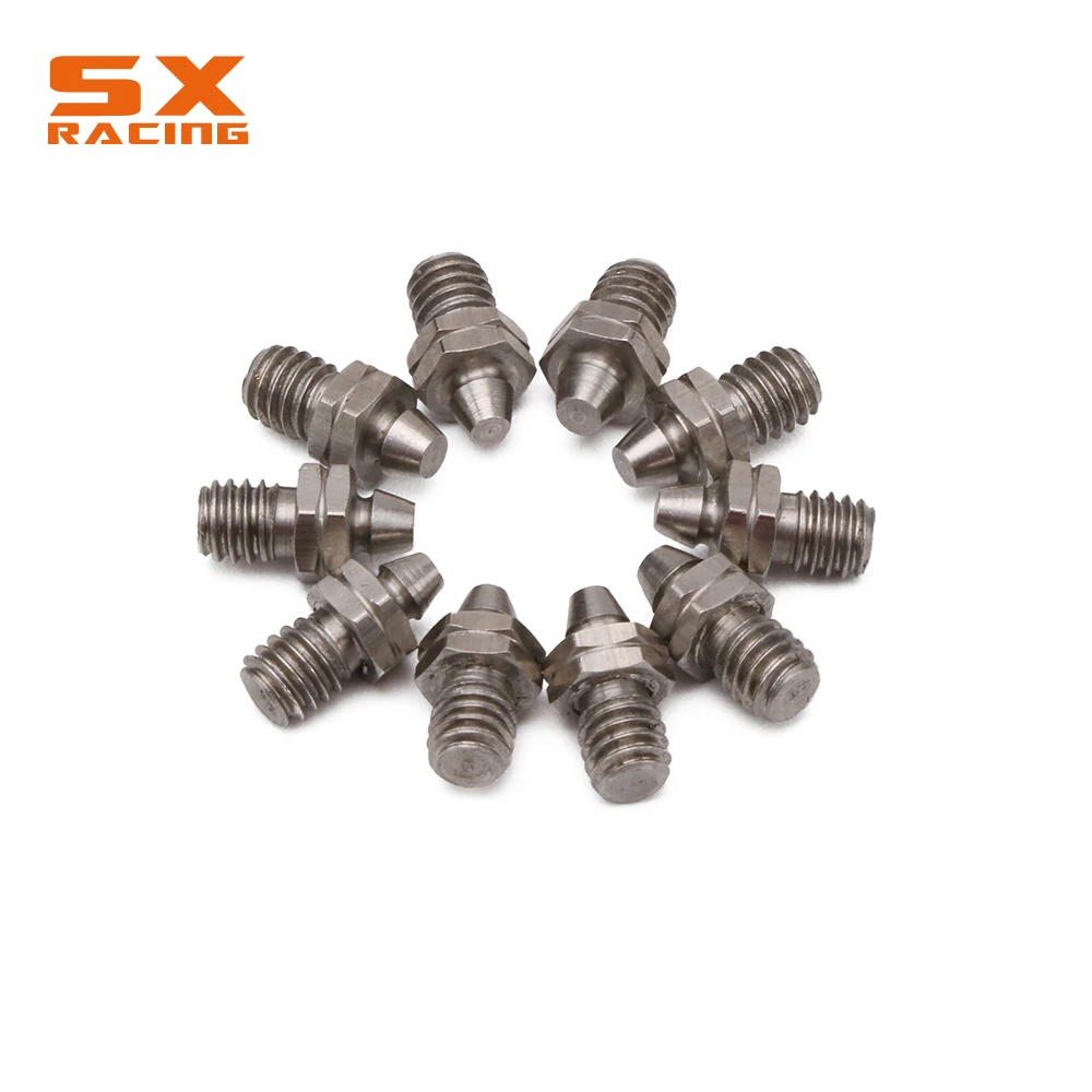 

M4*0.7 Motorcycle 10pcs Aluminum Foot Pegs Footpeg Pedals Screws Bolts For KTM EXC SX XC YZ YZF WR CR CRF XR KX KLX DRZ RMZ