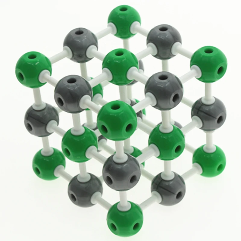 

23mm Sodium Chloride Molecular Structure Model,NaCl Crystal structure model,Sodium chloride Unit cell,Chemistry teaching