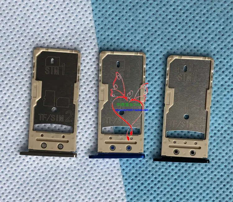 

Original DOOGEE mix 2 SIM Card Holder Tray Card Slot For DOOGEE mix 2 Cell Phone