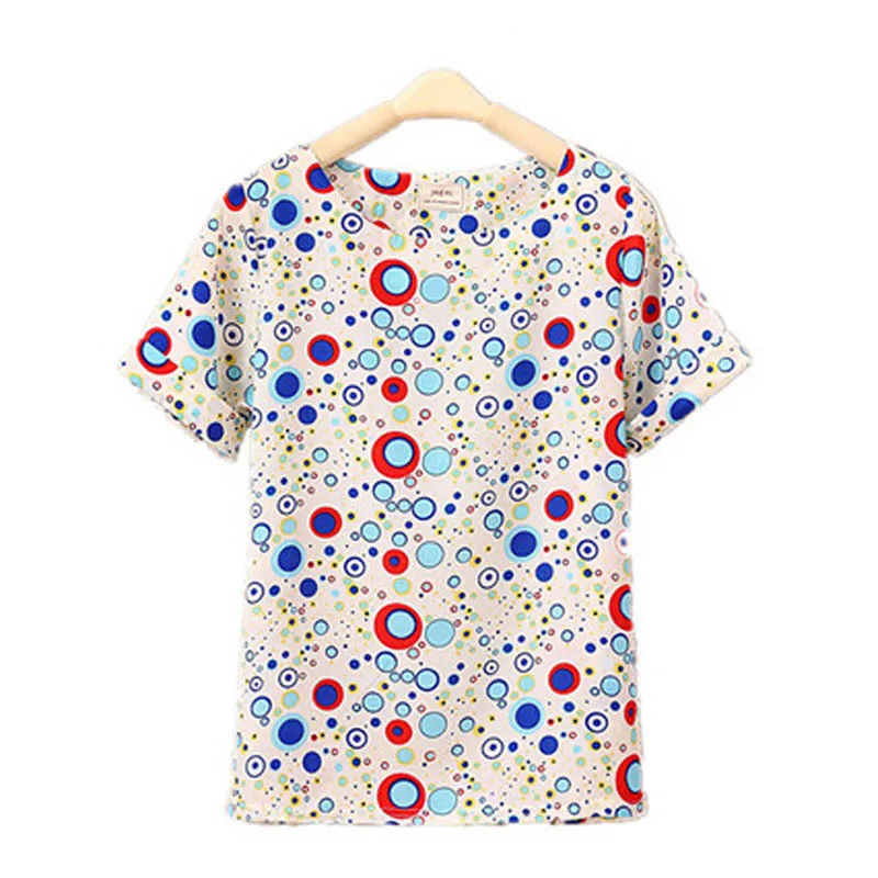 Camisetas de chifón de verano para mujer Camisetas sueltas de manga corta para mujer Camisetas rayadas corazón labio Tops Camiseta Camisetas de chifón de verano para mujer Camisetas sueltas de manga corta para mujer Camisetas rayadas corazón labio Tops Camiseta
