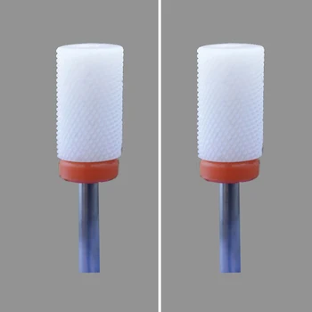

White-4PCS -Ceramic Nail Drill Bit - Large Barrel Bit - (0083.066)