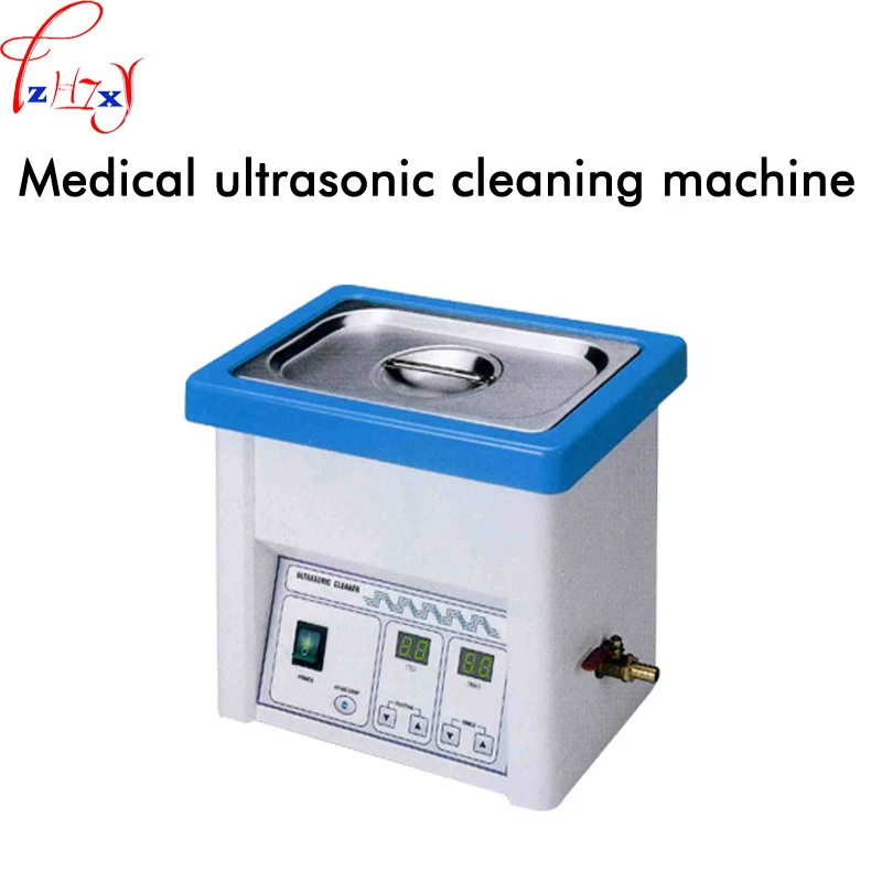 

5L medical ultrasonic cleaning machine oral and dental multi-purpose ultrasonic cleaning machine with drain valve 220V 1PC