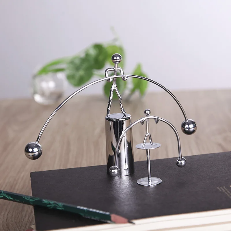 

Fun Development Educational Desk Toy Newtons Cradle Steel Balance Ball Physics Science Pendulum Iron kids toy for child gift
