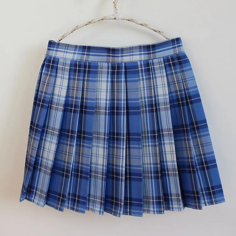 black mini skirt The New Campus Style High-waisted A-line Skirt Sweet Plaid Pleated Skirt School Uniform Skirt for Girls floral skirt