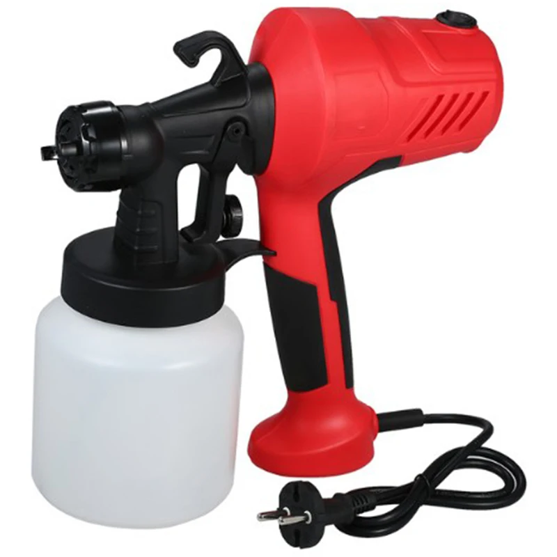 

220V Electric Paint Sprayer Tool Airless Painting Compressor Machine Adjustable Flow Control For Cars Furniture Woodworking Eu