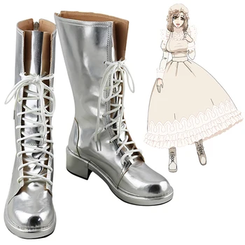 

New Cells at Work! Hataraku Saibou Macrophages Cell Cosplay Boots Anime Shoes Custom Made