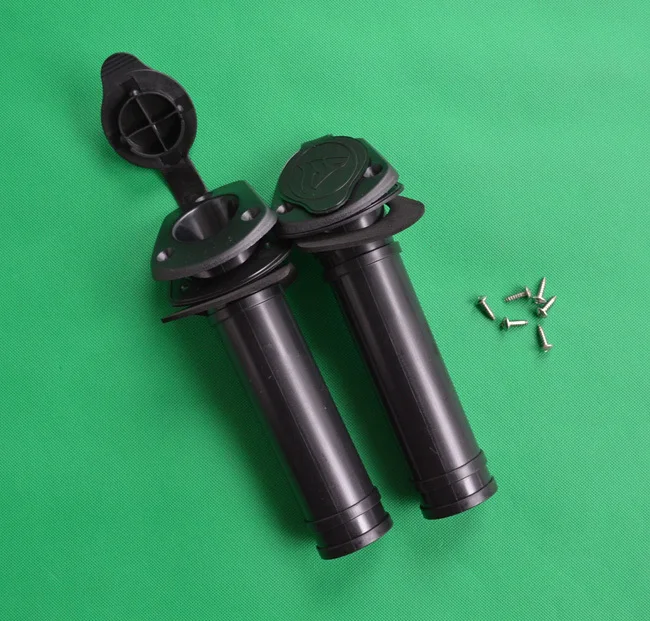 

2 pcs Plastic Flush Mount Fishing Boat Rod Holder & Cap Cover for Kayak NEW