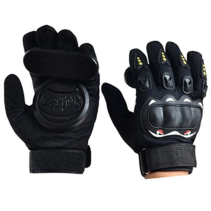 

Professional Longboard Gloves Protective Wear Resisting Slide Roller Skateboard Skate Gloves Down Hill Skate Accessories
