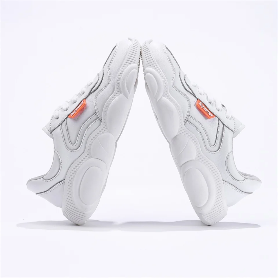 

Spring and autumn fashion women's shoes really leather fabric cross straps comfortable lining flat sneakers shoes women