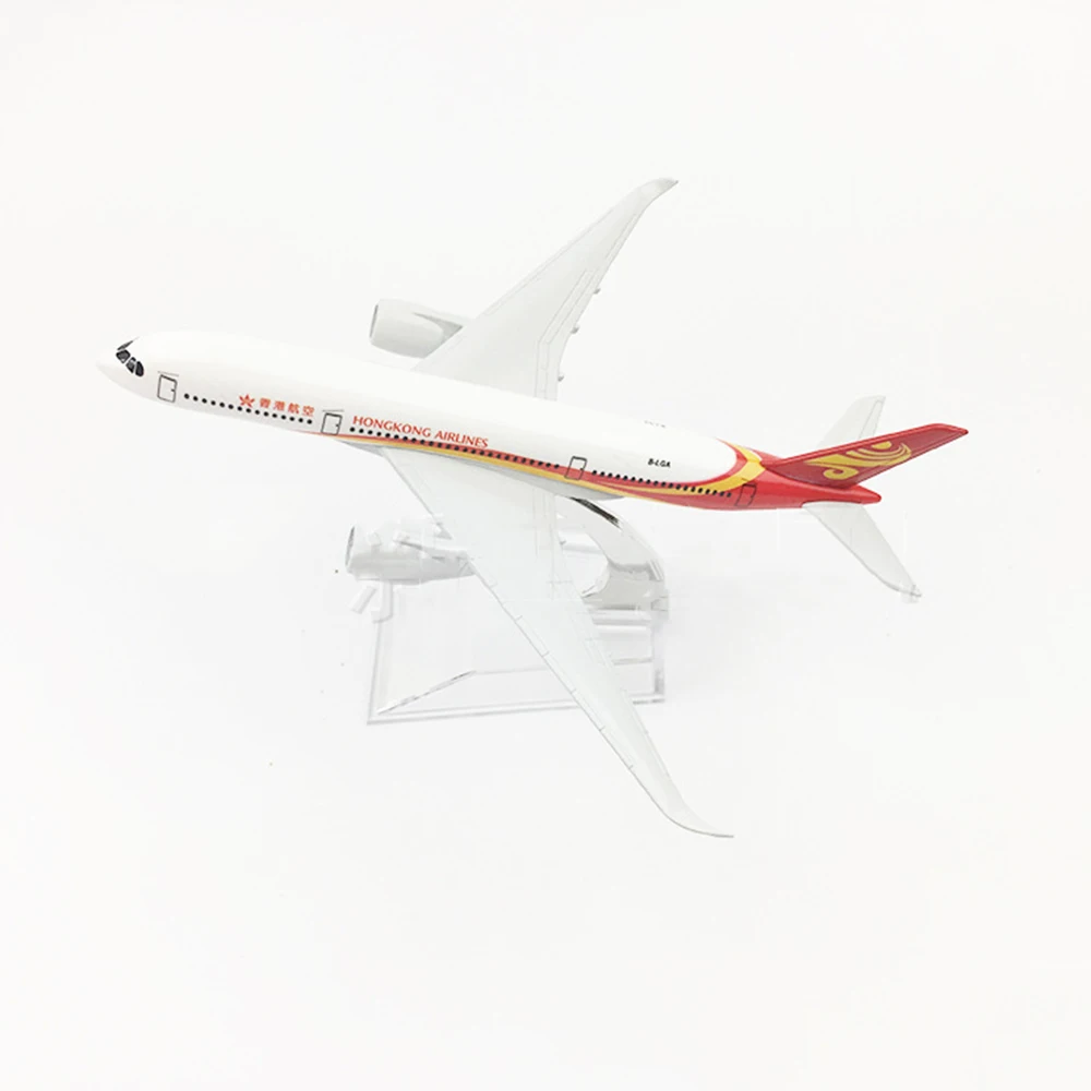 1/400 Весы Модель Аэробус A350 Hong Kong авиакомпаний 16 см сплава игрушка в виде самолета Для детей подарок для коллекции