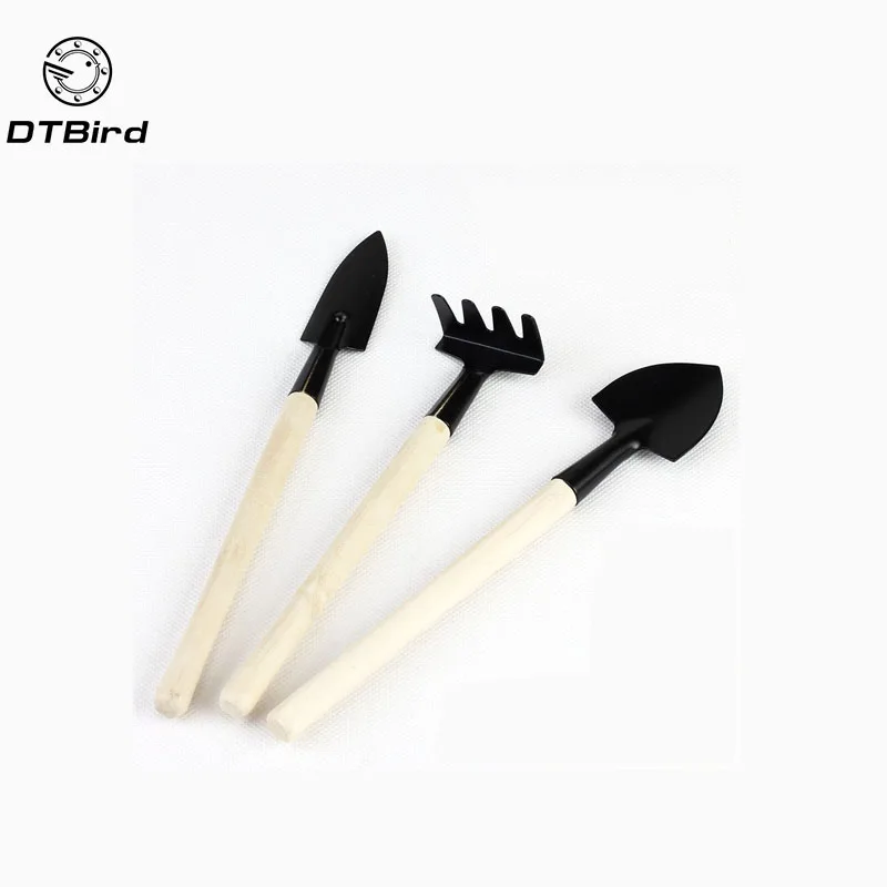 Us 1 98 34 Off 3pcs Mini Shovel Rake Set Garden Tool Bonsai Tools Wooden Handle Metal Head For Flowers Potted Plants In Spade Us 1 98 34 Off 3pcs Mini Shovel Rake Set Garden Tool Bonsai Tools Wooden Handle Metal Head For Flowers Potted Plants In Spade