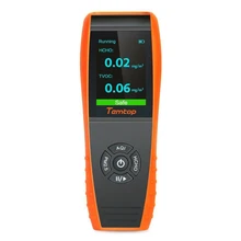 Air Quality Detector Professional Formaldehyde Monitor Temperature and Humidity Detector with PM2.5/PM10/HCHO/AQI/Particles Air Quality Detector Professional Formaldehyde Monitor Temperature and Humidity Detector with PM2.5/PM10/HCHO/AQI/Particles