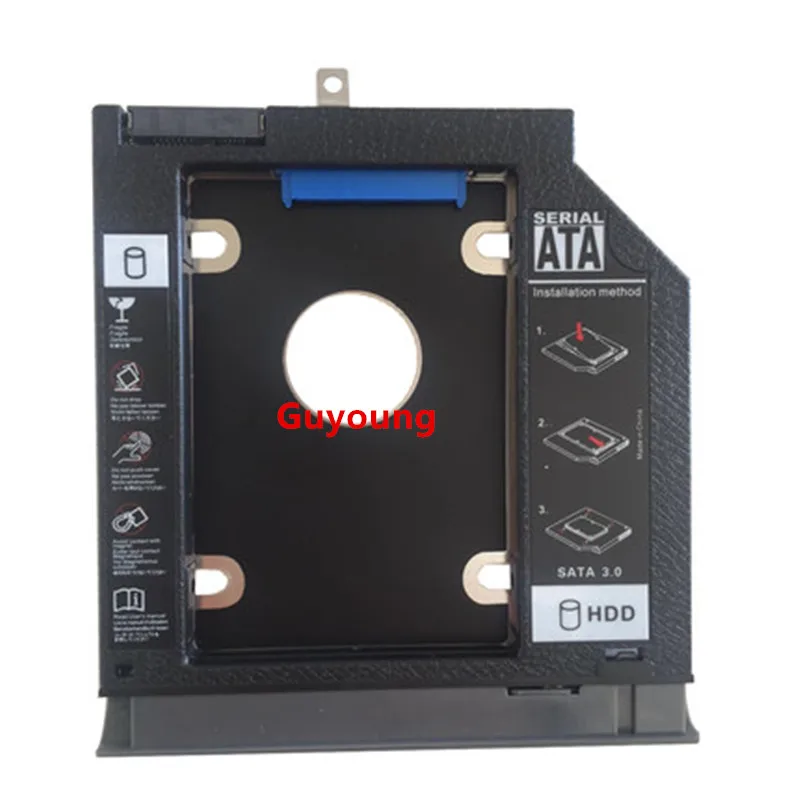 ใหม่SATA 2ND SSD HDD CaddyสำหรับLenovo IdeaPad 320 320 14IKB 320 15AST