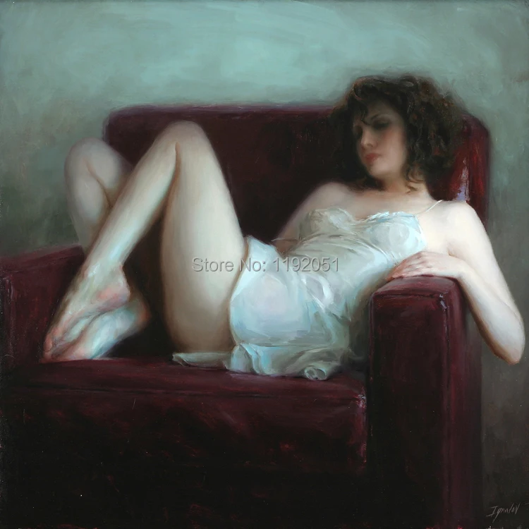Художественные плакаты с изображением обнаженной девушки на диване|nude girl|art posterart
