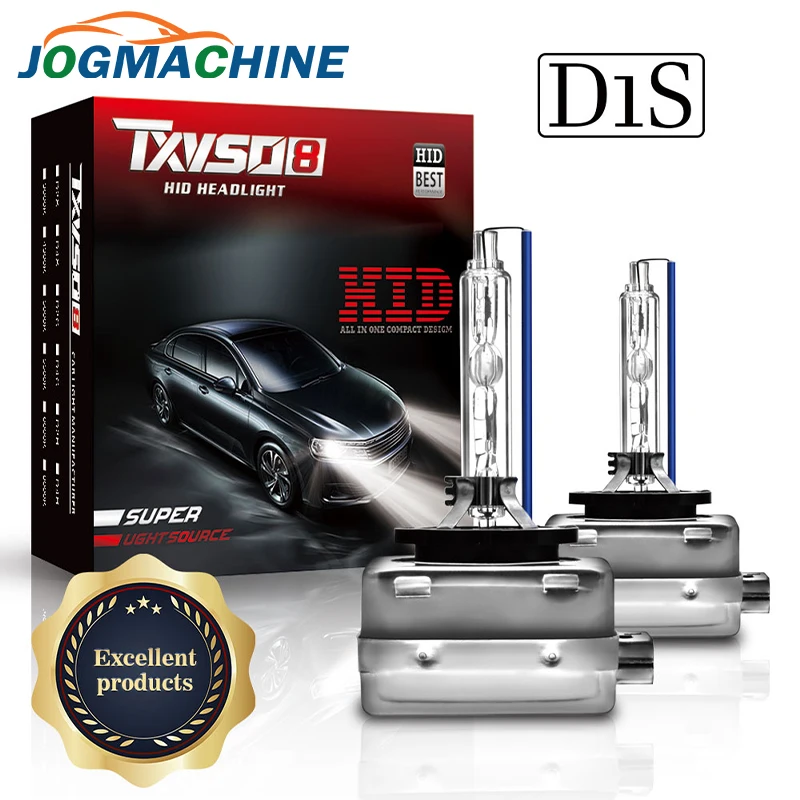 JOGMACHINE 12V 35W D1S D2S D3S D4S HID Xenon Lamp Car Headlight 4300k 5000k 6000k 8000k