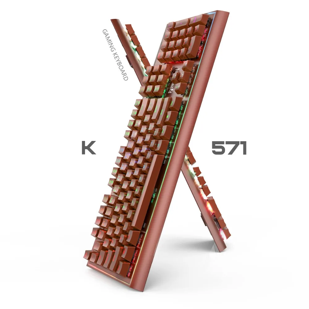 Redragon K571 SIVA профессиональная Механическая игровая клавиатура RGB подсветка синие