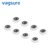 Vagsure 10pcs/lot Bathroom Bearing Door Runner Sliding Shower Door Roller Pulley Outside Diameter 19mm/20mm/22mm/23mm/25mm/27mm Vagsure 10pcs/lot Bathroom Bearing Door Runner Sliding Shower Door Roller Pulley Outside Diameter 19mm/20mm/22mm/23mm/25mm/27mm