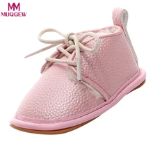 Детская обувь для мальчиков; коллекция года; зимняя обувь для маленьких мальчиков и девочек; нескользящие кроссовки с мягкой подошвой; scarpe neonato leren baby schoen; обувь для начинающих ходить