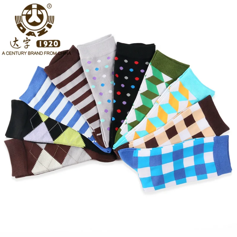 Dazi 2017 Men Socks Newly Colorful Easeful Breatha...