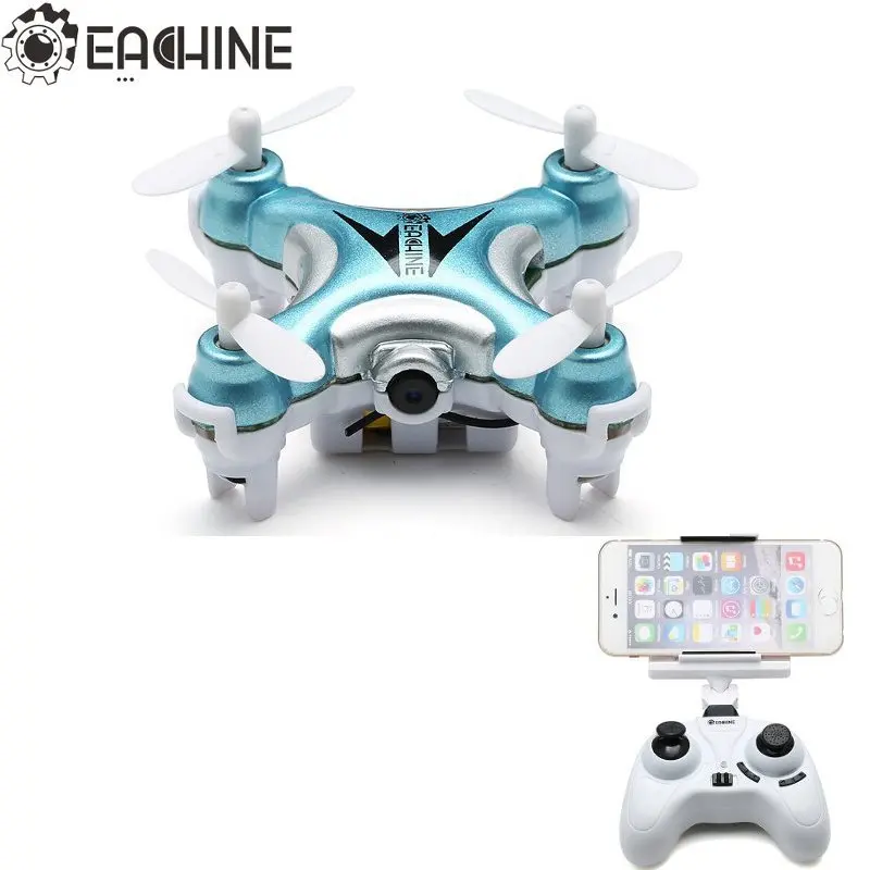 Eachine E10W Mini Wifi FPV With 720P Camera 2 4G 4CH 6 Axle LED RC Quadcopter