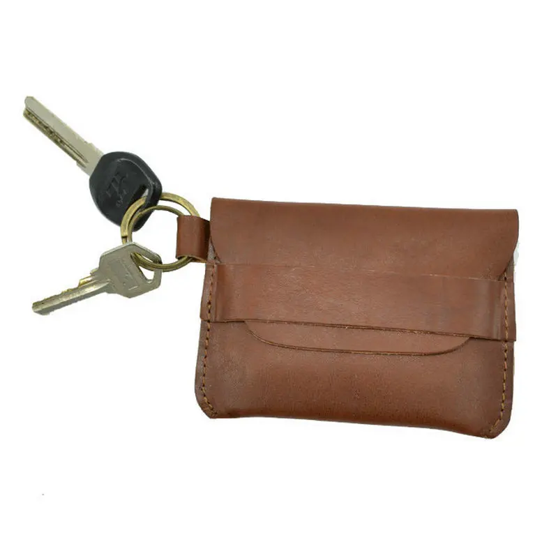 card wallet with key ring
