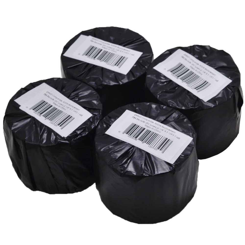 

DOMY 30334 Compatible Address Label 4 Rolls 2-1/4 X 1-1/4 inch for All LabelWriter 4XL 450 400 330 320 310 (1000 Labels/Roll)