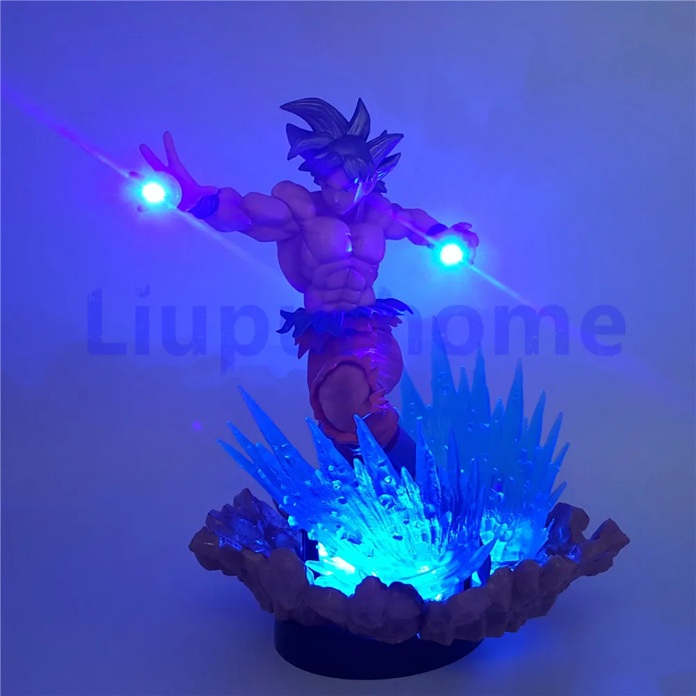 Dragon Ball Son Goku Ultra Instinct светодиодный сцена DIY светодиодный ночник Dragon Ball Супер DZB Декор светодиодный светильник Рождественский подарок