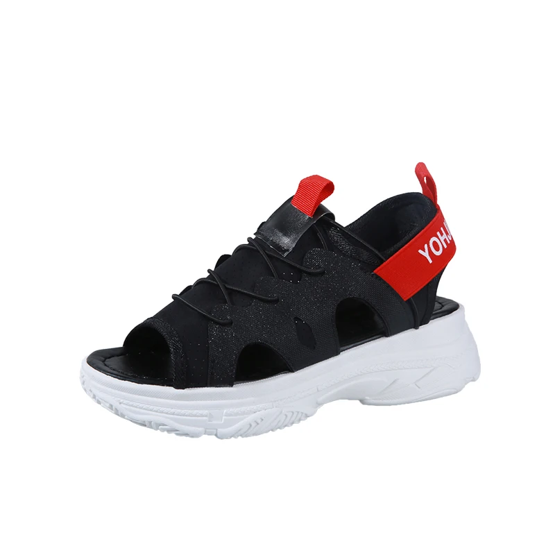 LANIUFA Women Sandals 2019 Breathable Comfort Shopping Ladies Walking Shoes women Summer Platform flats Sandals Shoes mujer #655