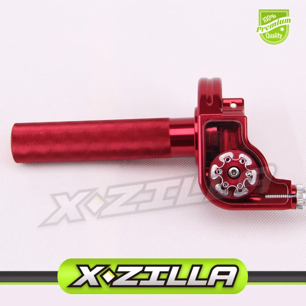 

Aluminum Adjustable CNC Twister Throttle Clamp Assy XR50 CRF50 XMOTO TAOTAO APOLO BOSUER KAYO Chinese Pit Dirt Bike