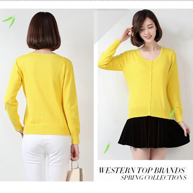 Casual Knitted Cardigan Sweater Cashmere Blended Women Sweaters O-neck Autumn Winter Knitwear Top Ladies Computer Knittrd Blouse Casual Knitted Cardigan Sweater Cashmere Blended Women Sweaters O-neck Autumn Winter Knitwear Top Ladies Computer Knittrd Blouse