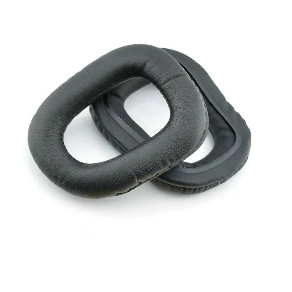 Черные сменные амбушюры, амбушюры для наушников logitech G35 G930 G430 F450 - Цвет: Earpads