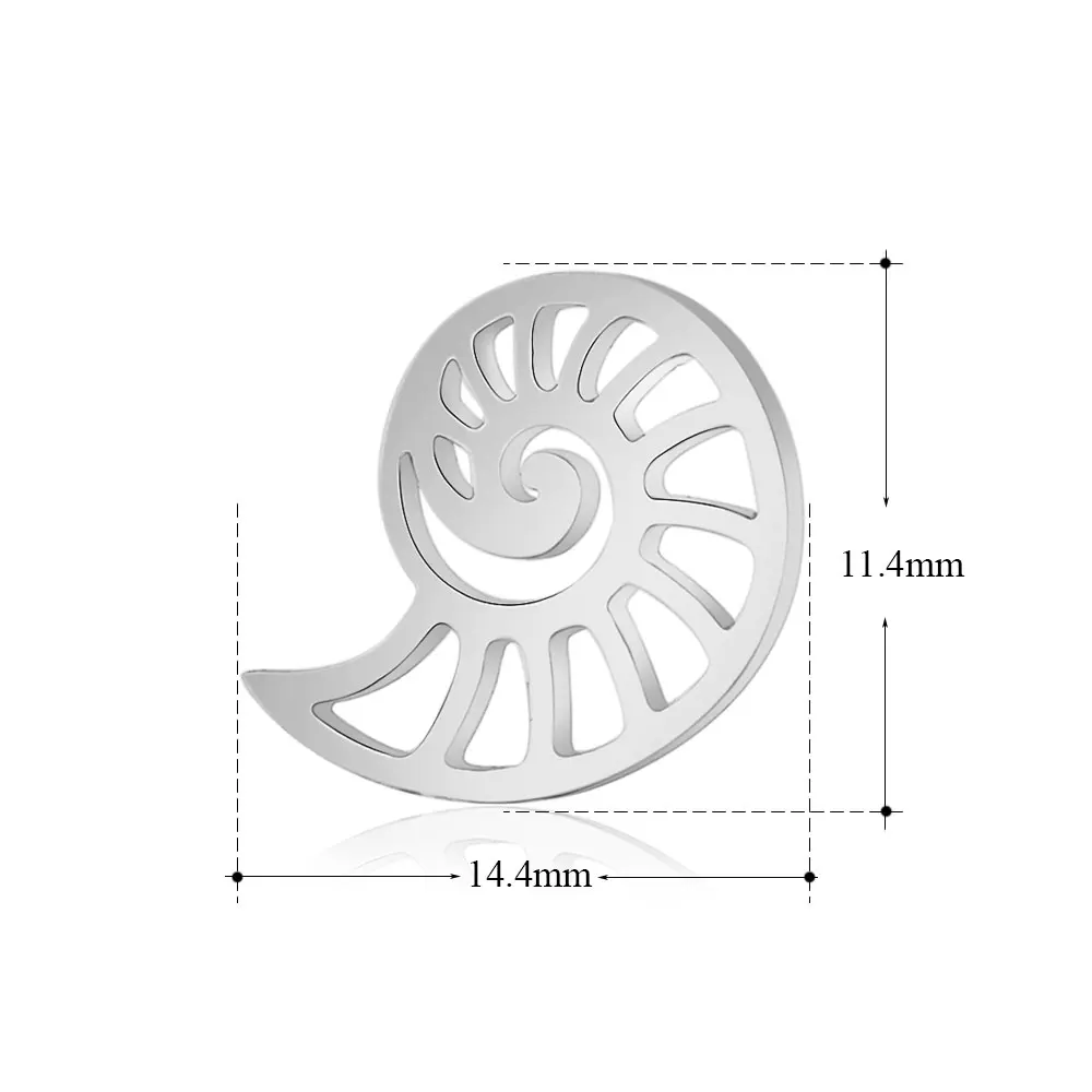 10 шт. морской раковины велосипед Подвеска-Чарм в форме ноты нержавеющая сталь ювелирные подвески для самостоятельного изготовления DIY ювелирных изделий найти кулон