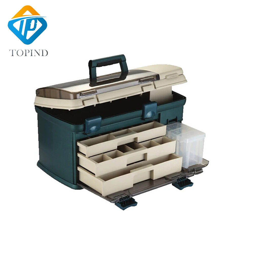 4 шт. 550*300*300 мм PP + PC TPE большая коробка для рыболовных снастей Высококачественная