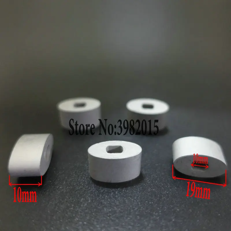 

YG8 Tungsten Carbide Power Feed Contact OD19*ID10*Height10mm Block for EDM Wire Cutting Machine