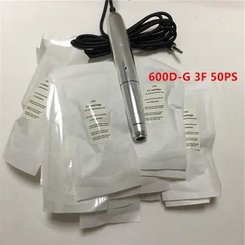 

50Pcs/lot Permanent Makeup Needles 3F Eyebrow Microblading Manual tattoo pen needle