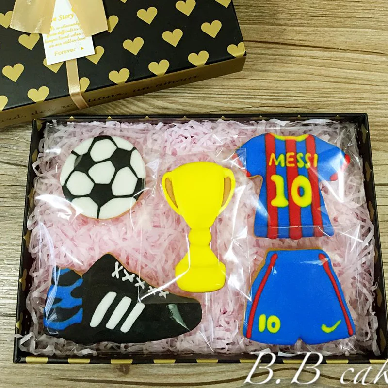 Cookie cutter Baking mold Cookie mould 1pcs Baking patisserie reposteria jersey Moldes Metal Cookie Cutter Fondant Cake Decor Kitchen Accessories Sporty Shirt Moulds