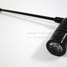 20 шт./лот ювелирные изделия светодиодные лампы для шкафа 110-240 в черный verstelbare hoek теплый/день/холодный белый выставка светодиодное освещение ювелирных украшений