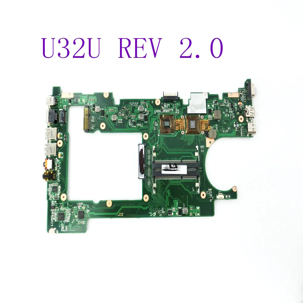

U32U Mainboard REV 2.0 For ASUS laptop motherboard HM55 DDR3 100% Tested Working Well Free Shipping