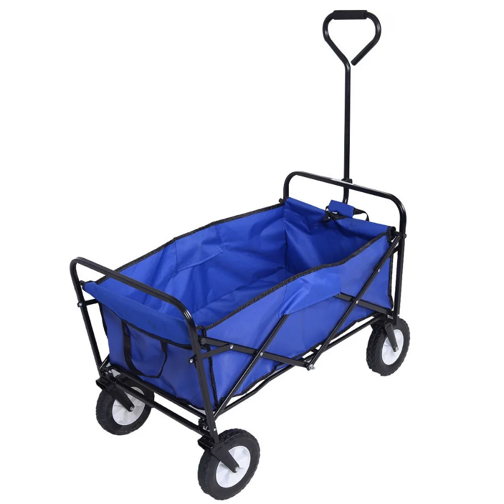Collapsible Folding Wagon Cart Garden 