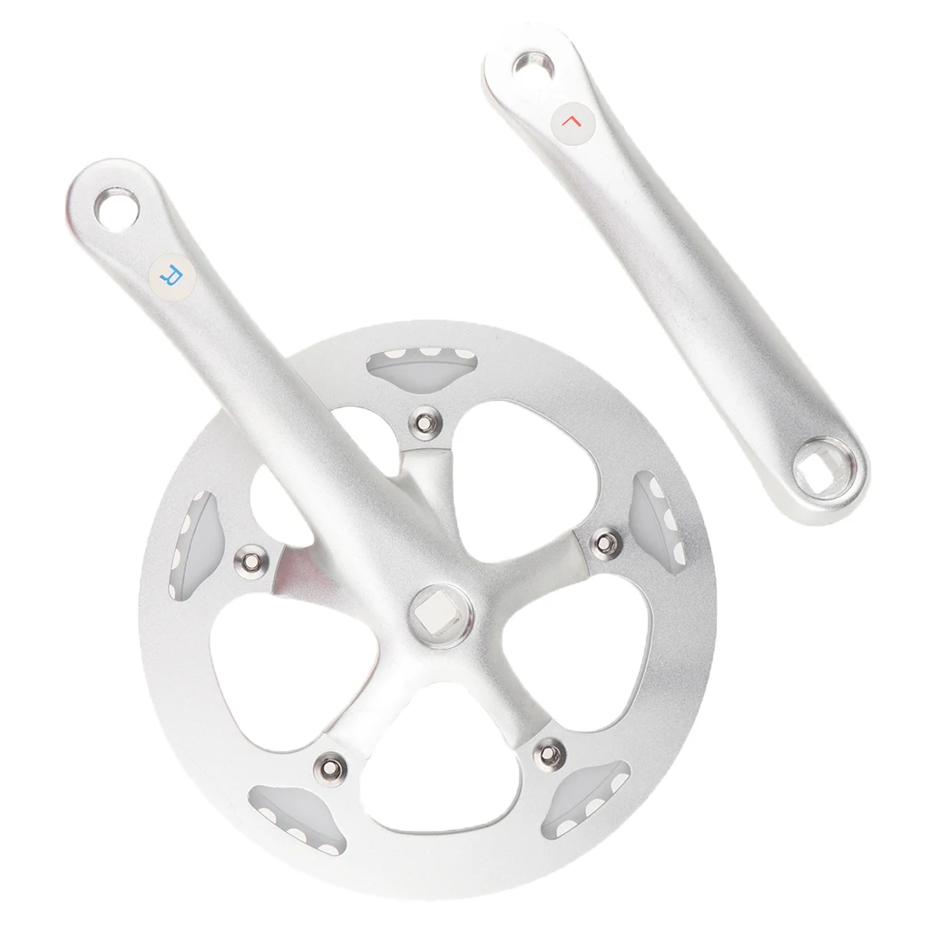 Perfeclan Bike Single Speed Crankset Bicycle Chainring 42T BCD 200mm Alloy
