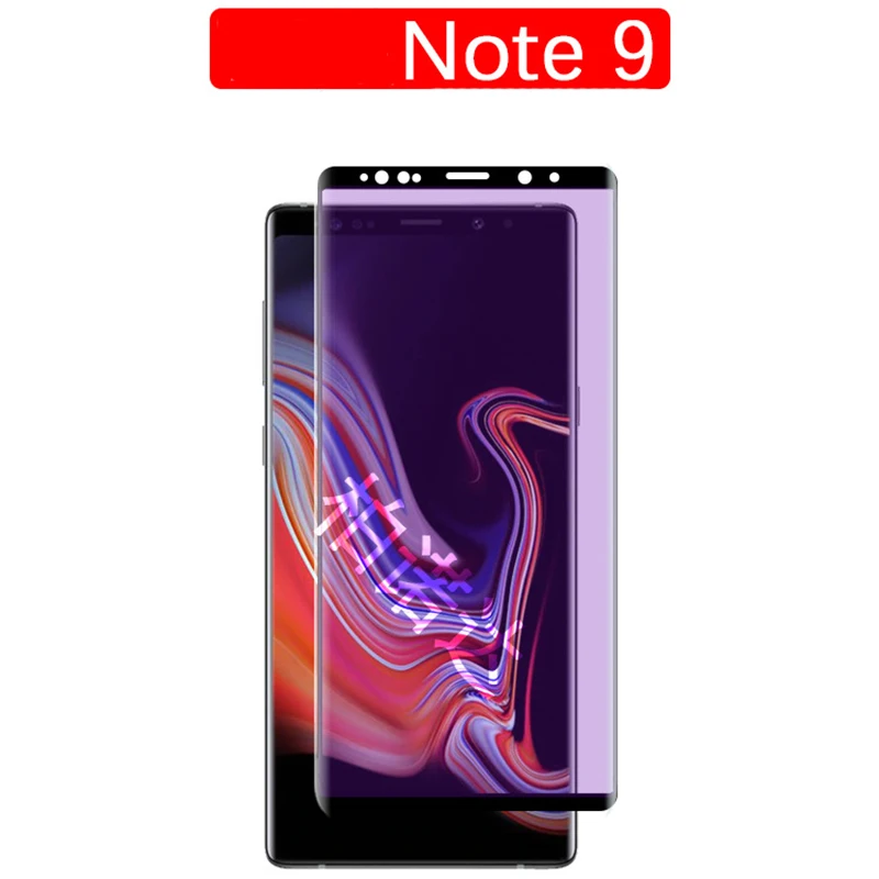 

MicroData For Samsung Galaxy Note 8 Note 9 Anti Blue Tempered Glass 3D 9H Full Cover Anti-Blue Screen Protector Protective Film