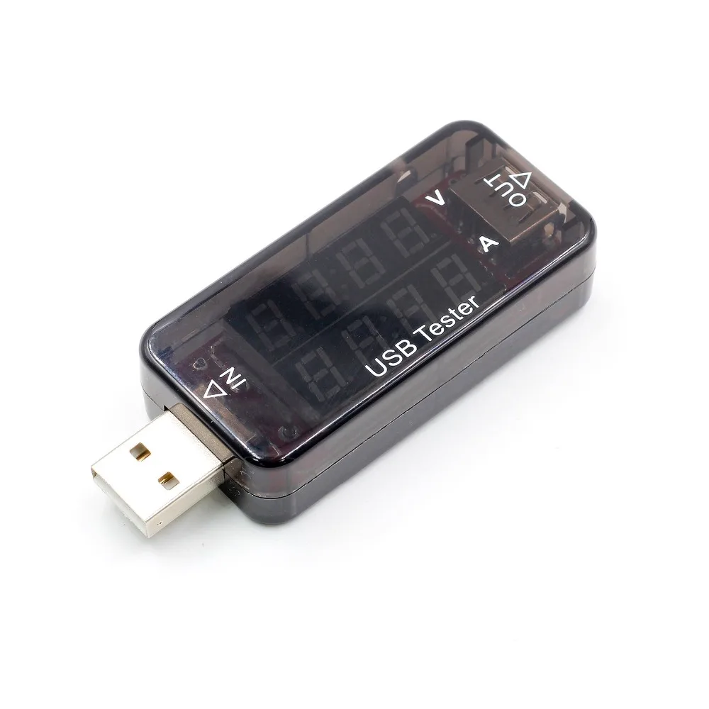 USB зарядное устройство Тестер двойной ряд показывает USB ток напряжение зарядный детектор мобильный ток питания и Вольтметр Амперметр Напряжение