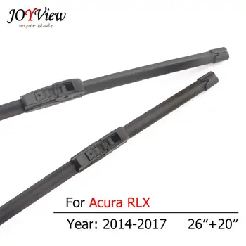 

S410 Hook Type Car Wiper Blade for Acura RLX 2014 2015 2016 2017 Front Windshield Wipers 26 + 20 inches 2pcs a set