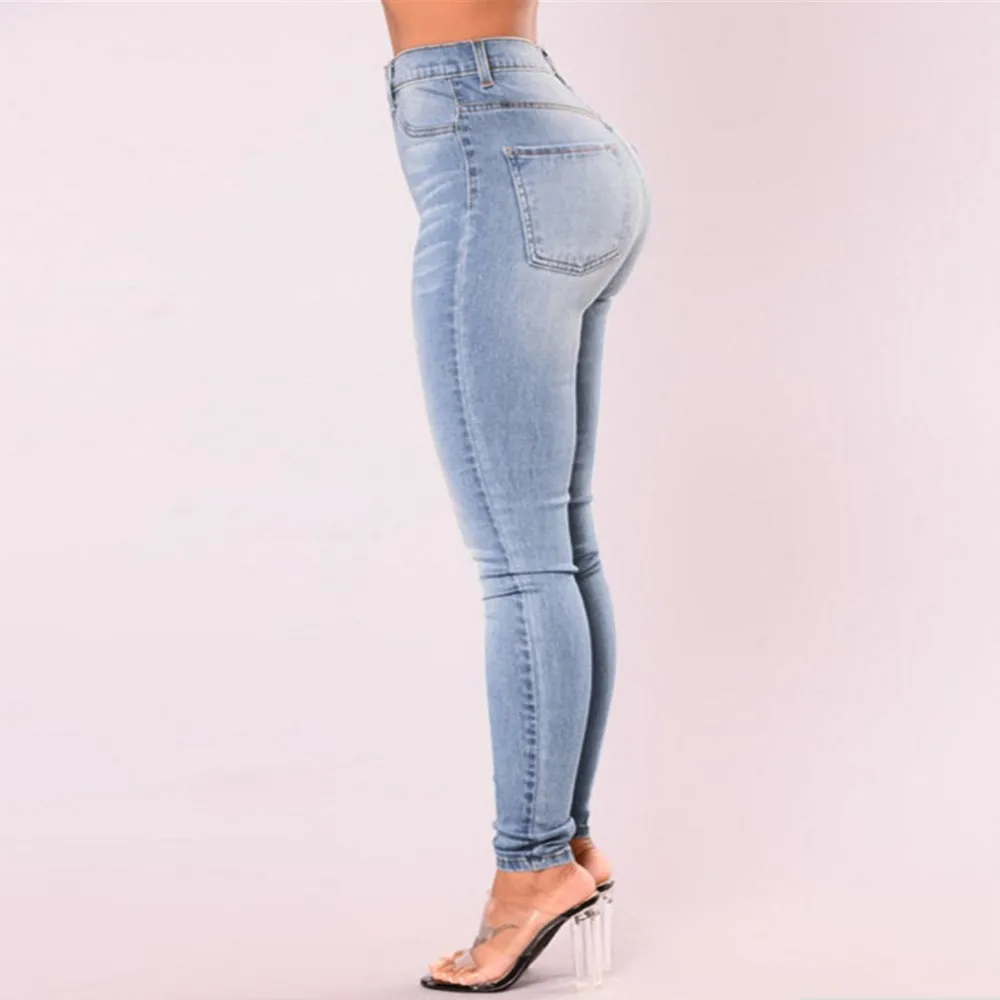 Модные джинсы женские леггинсы новые узкие Высокая Талия Джинсы Брюки джинсовые Стрейчевые узкие Брюки Большие размеры джинсы mujer befree