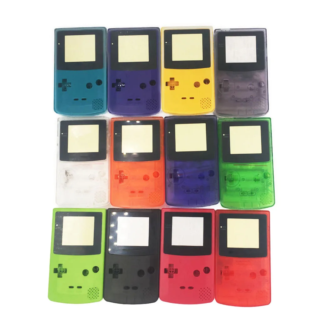 12 комплектов для Game Boy Gameboy Цветной корпус чехол GBC|gbc case|gbc housinggbc cover |