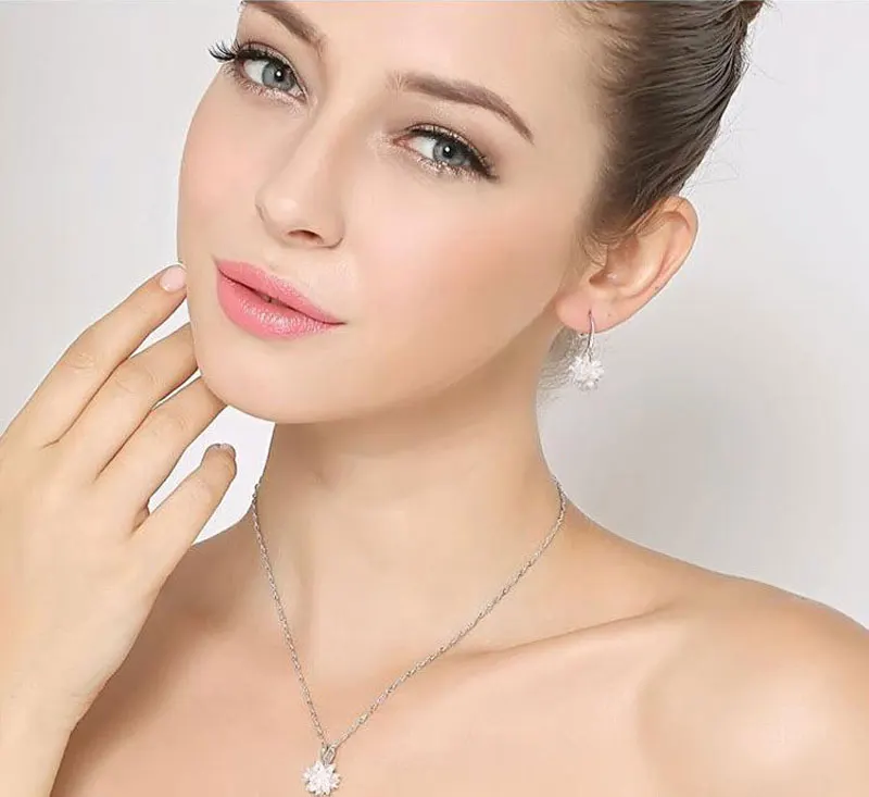 Bijoux Femme, колье, розовое золото, Ледяной цветок, массивное ожерелье, женское Макси колье, бохо, ювелирное изделие, выпускной подарок