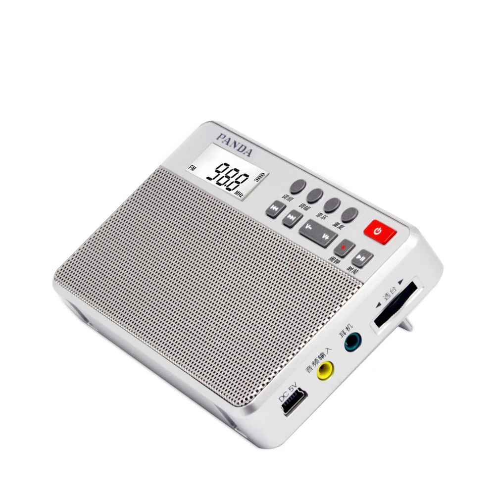 Двухдиапазонная радиокарта Panda 6207 портативная мини колонка mp3|Радиоприёмники| |